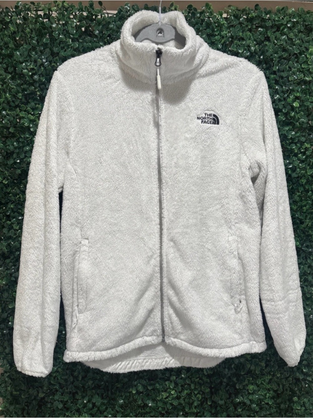 The North Face Cozy Fleece Jacket in White